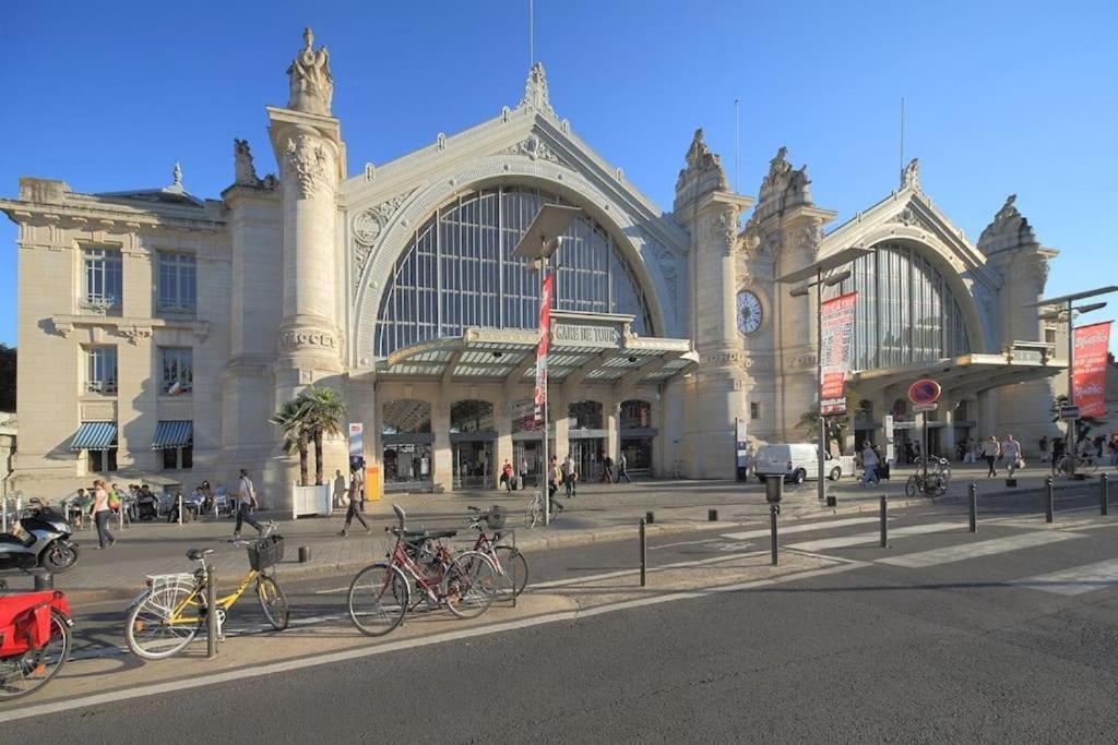 L'Intemporel - A 300M De La Gare De Tours Apartman Kültér fotó